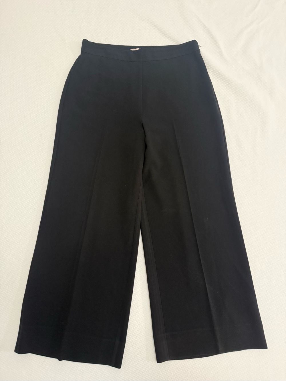 Wide-Leg Black Women's Pants Rebecca Taylor size 8